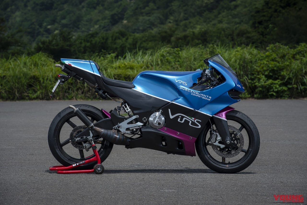 |【VINS Duecinquanta試乗】83馬力×車重112kg!令和に蘇る「2スト250」超最先端スポーツバイク「ヴィンス・ドゥエチンクエンタ」が日本上陸