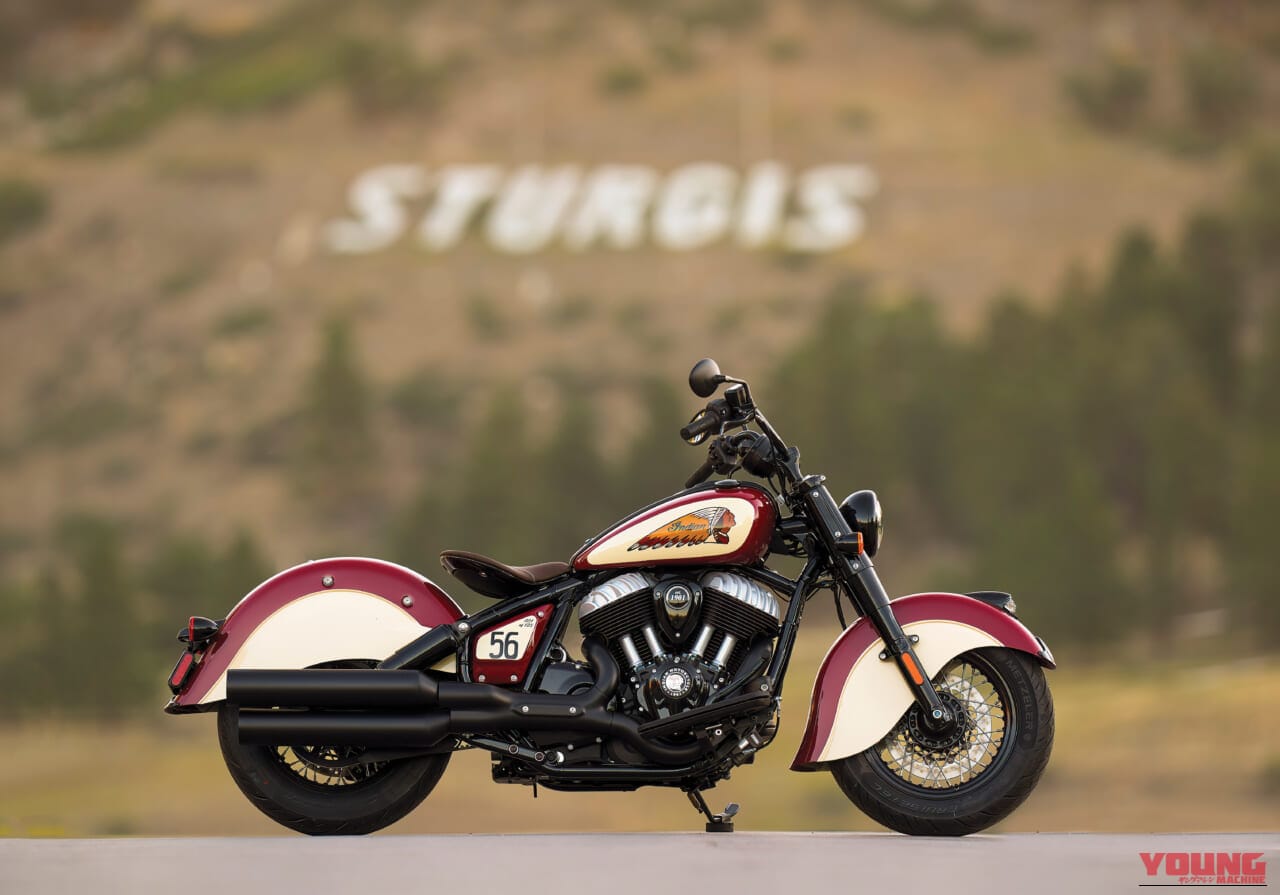 INDIAN MOTORCYCLE Chief Vintage Sturgis, SD Edition|日本に僅か5台! 1890cc空冷サンダーストローク搭載のインディアン「チーフ・ヴィンテージ」に限定モデル・スタージス・SDエディションが登場