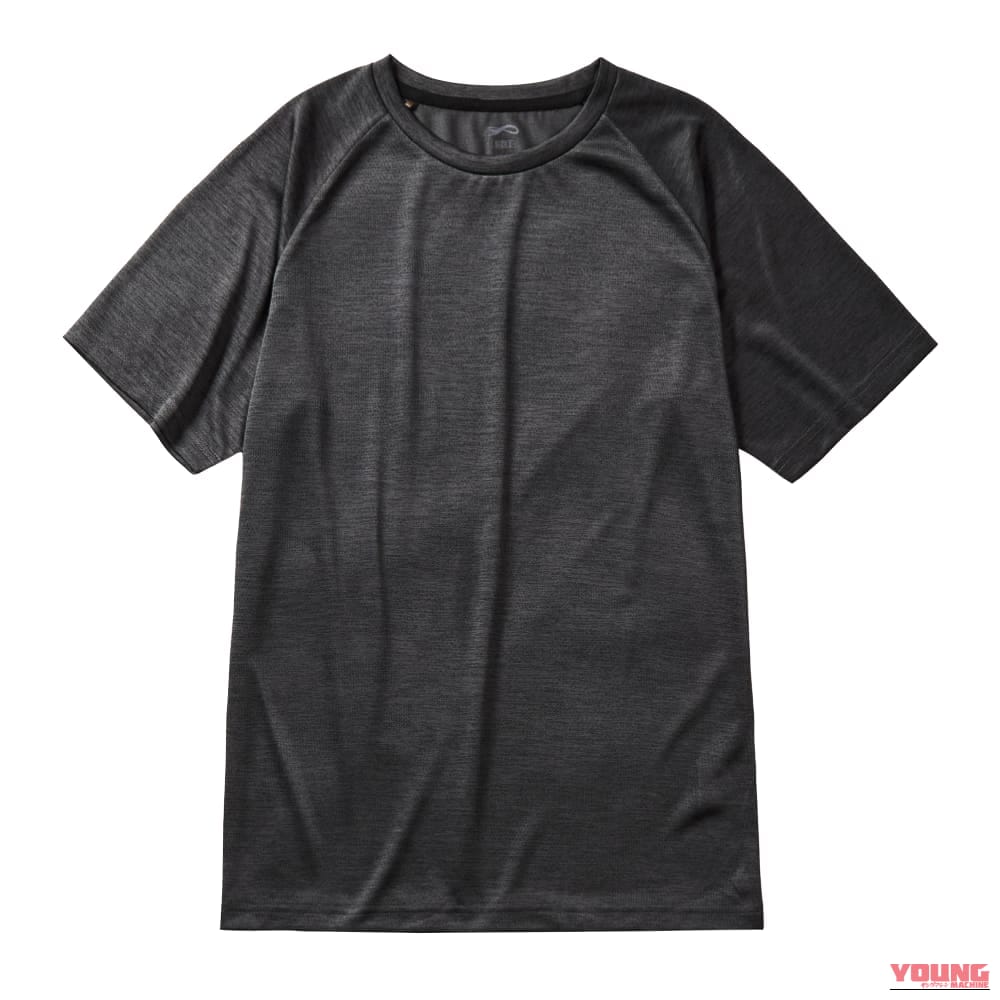 WORKMAN マッピングラグラン半袖Tシャツ｜汗をかいても即ドライで、メッシュジャケットを活かす。ワークマンの「激涼インナー」4種で、まだまだ厳しい残暑のツーリングをどこまでも快適に