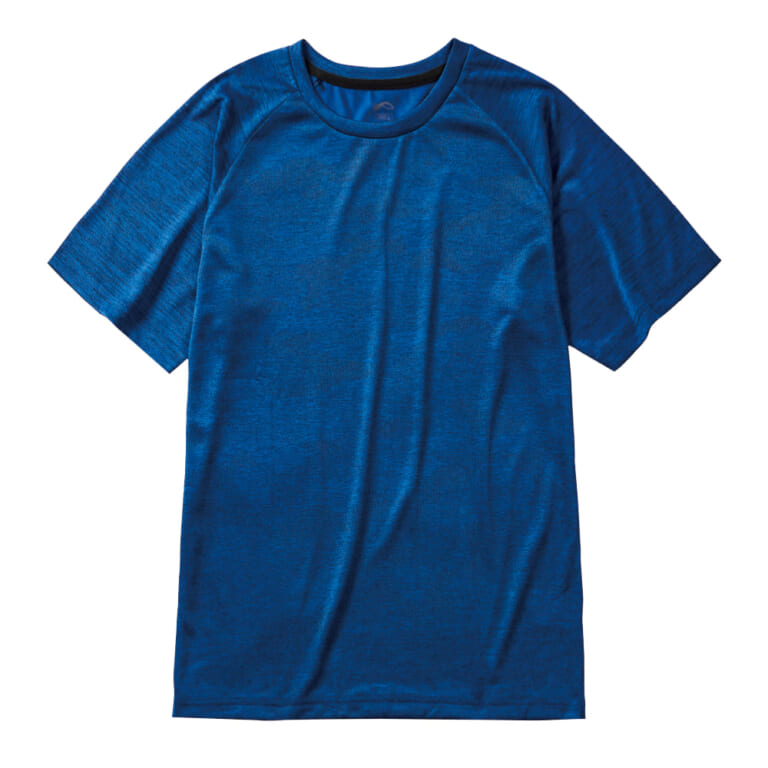WORKMAN マッピングラグラン半袖Tシャツ|汗をかいても即ドライで、メッシュジャケットを活かす。ワークマンの「激涼インナー」4種で、まだまだ厳しい残暑のツーリングをどこまでも快適に