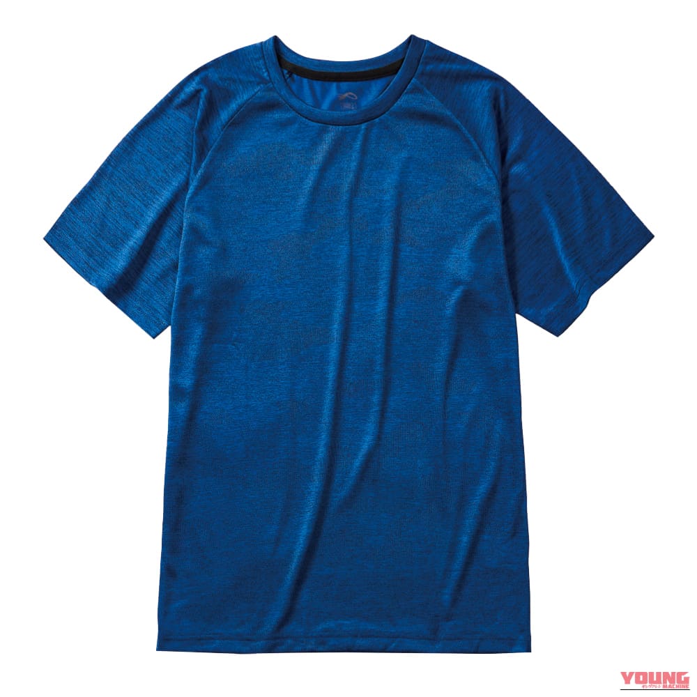 WORKMAN マッピングラグラン半袖Tシャツ|汗をかいても即ドライで、メッシュジャケットを活かす。ワークマンの「激涼インナー」4種で、まだまだ厳しい残暑のツーリングをどこまでも快適に