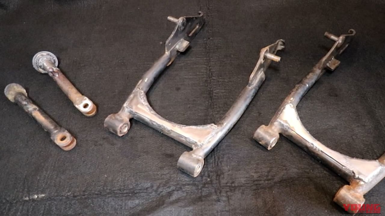 【DIY溶接】サビで穴が空いても諦めない! 高ナットを芯金に使った強度抜群のバイクパーツDIY修復法|【DIY溶接】サビで穴が空いても諦めない! 高ナットを芯金に使った強度抜群のバイクパーツDIY修復法「サイドスタンド編」