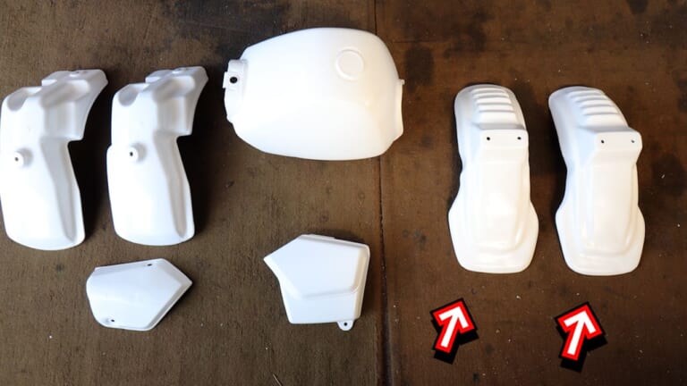 【50歳の夏休み工作】「3DCAD挫折組」に朗報!油粘土の手捏ねとPVA離型剤で挑むヤマハ・ポッケのフロントフェンダーFRP造形|【50歳の夏休み工作】「3DCAD挫折組」に朗報!油粘土の手捏ねとPVA離型剤で挑む旧車「ヤマハ・ポッケ」のフロントフェンダーFRP造形が楽しすぎた