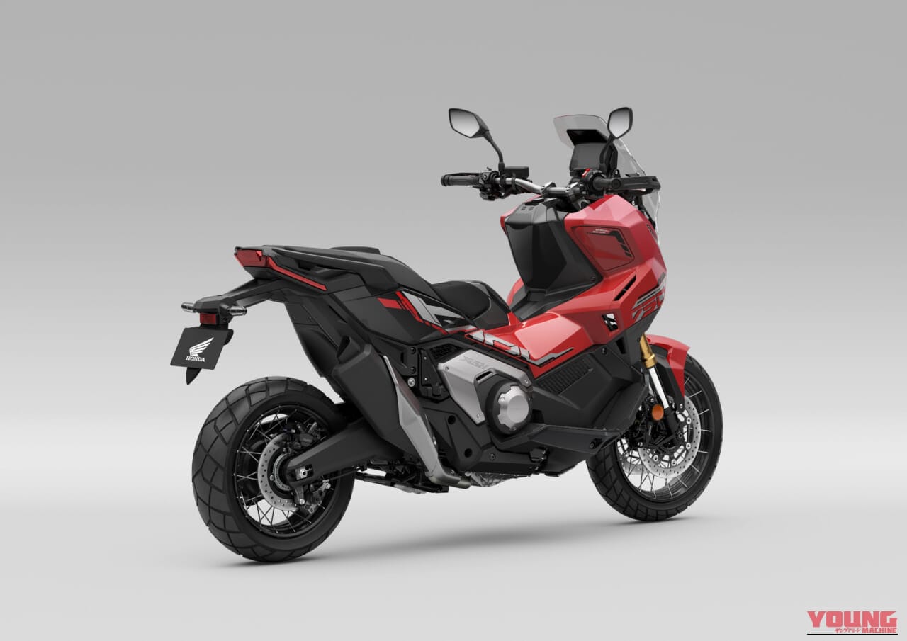 HONDA X-ADV 2027｜1台でストリートからダートまで！ホンダのアドベンチャースクーター「X-ADV」2027年モデルに新色が追加【欧州】
