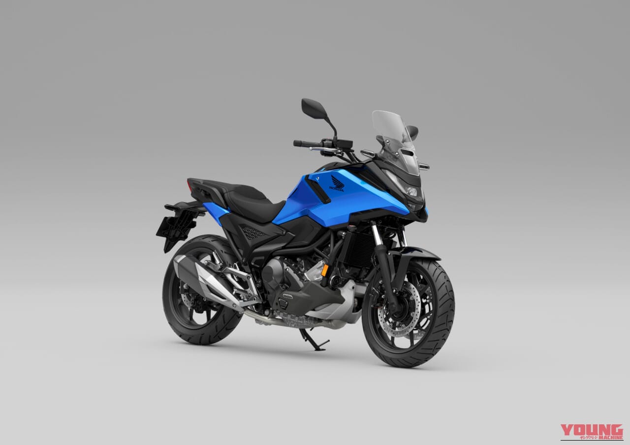 ｜旅を彩る新色登場! ヘルメットが入る魔法の23Lスペースを備えたホンダ「NC750X」2027年モデルが欧州で先行発表