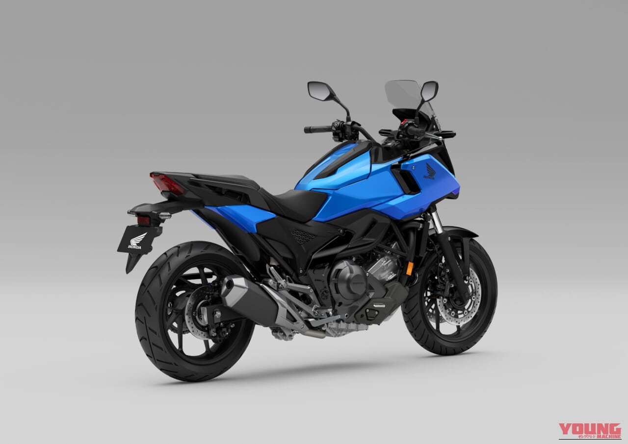 ｜旅を彩る新色登場! ヘルメットが入る魔法の23Lスペースを備えたホンダ「NC750X」2027年モデルが欧州で先行発表