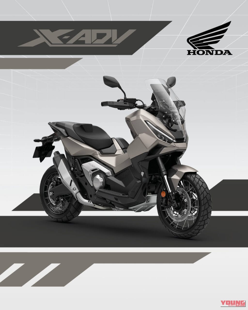 HONDA X-ADV 2027|1台でストリートからダートまで!ホンダのアドベンチャースクーター「X-ADV」2027年モデルに新色が追加【欧州】