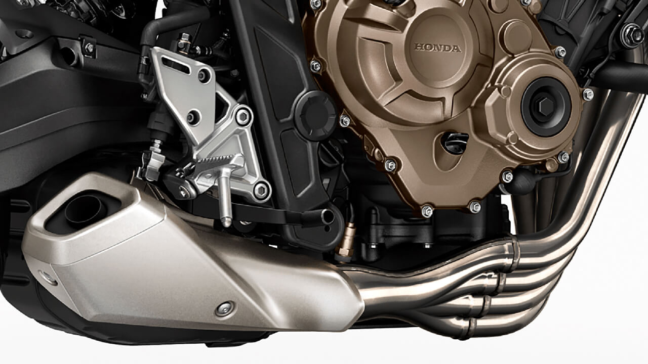 マフラー|ホンダCB650R/Eクラッチ〈いま国内で買える新型バイクカタログ|大型二輪(750-401cc)〉【2026最新版】