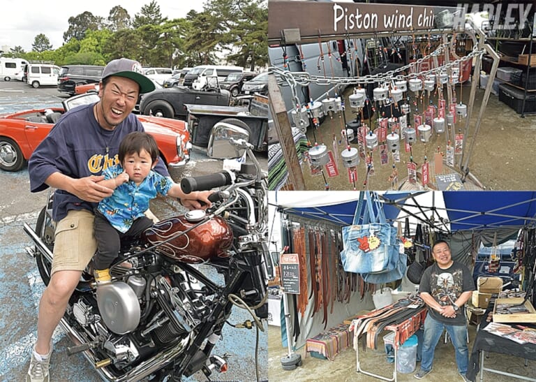 遠藤自動車|コヨーテキャンプミーティング20th|キャンプ会場は近所の公園!?。街中開催は、ハーレー乗り以外にも高評価だった<COYOTE CAMP MEETING 20th>