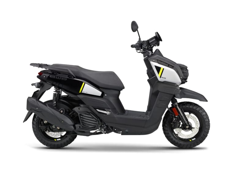 YAMAHA BW'S|タフなブロックタイヤ125ccに城跡グラフィックを融合。特別シールドとスエード調シートを備えた台湾ヤマハ「BW’S」特別限定車が登場【海外】