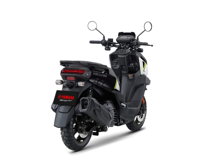 YAMAHA BW'S｜タフなブロックタイヤ125ccに城跡グラフィックを融合。特別シールドとスエード調シートを備えた台湾ヤマハ「BW’S」特別限定車が登場【海外】