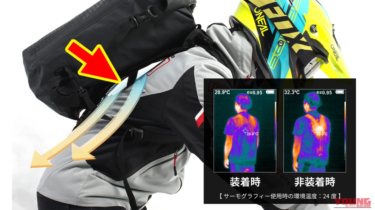 「風が通るぞ…」「これは革新的」リュックの背中の蒸れを解消！ 幅広いバッグに装着可能！ リーズナブルな価格設定が嬉しい［背中蒸れんゾ］を紹介