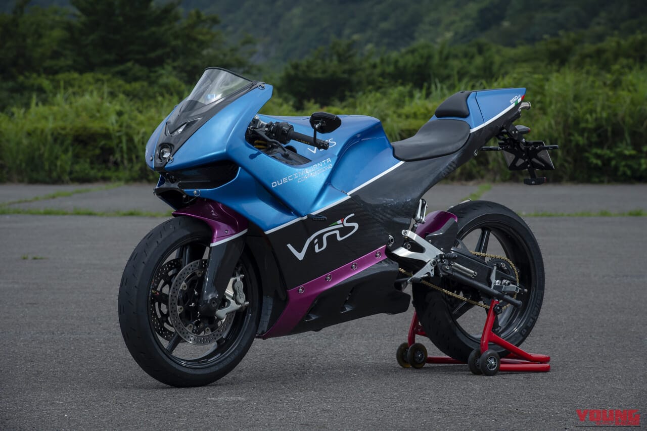 ｜【VINS Duecinquanta試乗】83馬力×車重112kg！令和に蘇る「2スト250」超最先端スポーツバイク「ヴィンス・ドゥエチンクエンタ」が日本上陸