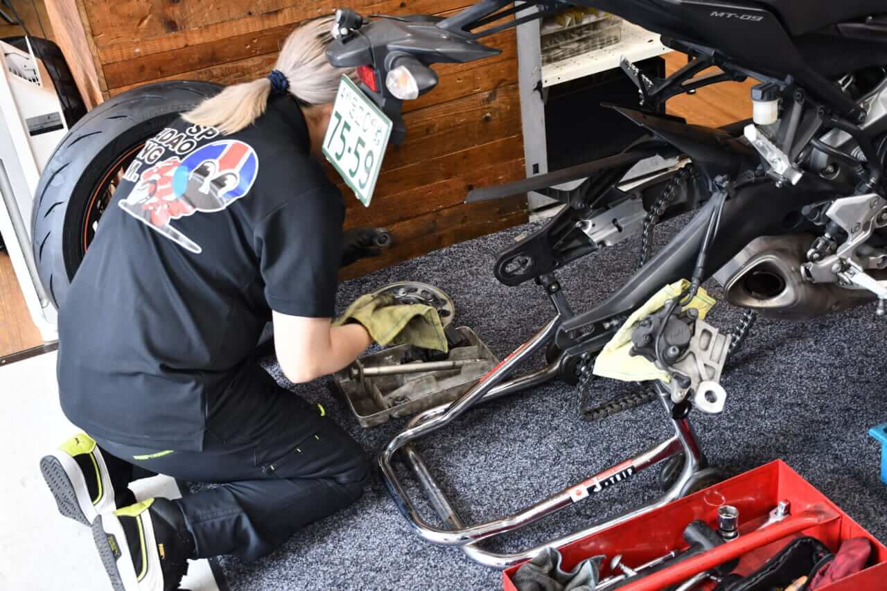 SP忠男｜2.5万km走行したダンロップ スポーツマックス ロードスマートⅣを交換しました