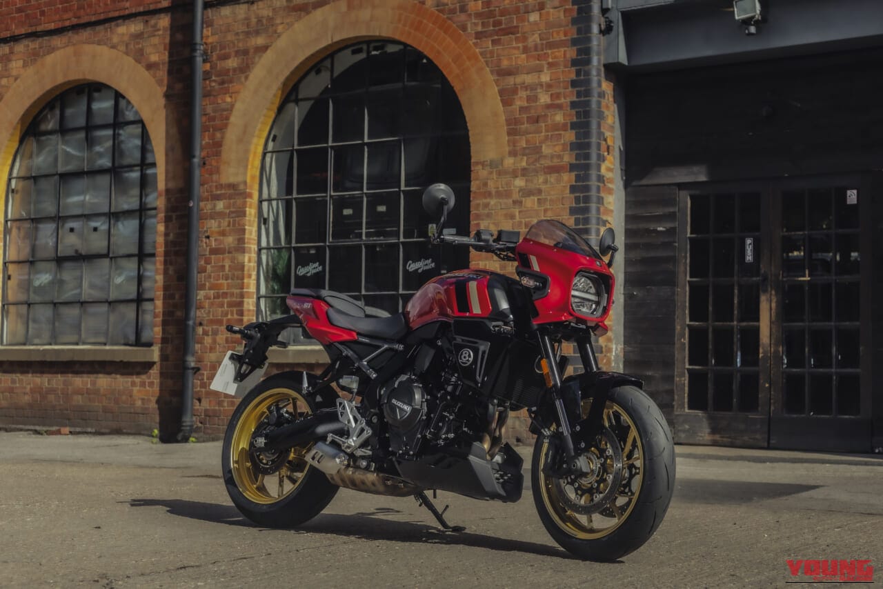 SUZUKI GSX-8TT|隼オレンジに赤ベコ! 270度ツインの極上鼓動感はそのままにスズキのネオクラシックスポーツ「GSX-8T/GSX-8TT」に新色が追加【海外】