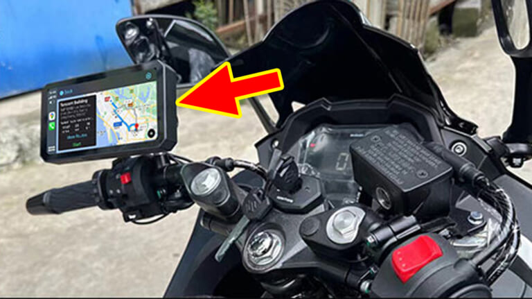 「欲張り仕様」「バイクライフ劇変」バイク用スマートモニターが１万円OFF！CarPlayにも対応！ 前後ドラレコ、空気圧監視、77GHzミリ波レーダーまで搭載した「M2-PRO」