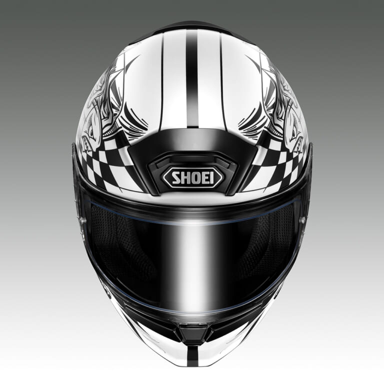 Z-9 KABOOM (BLACK/WHITE)｜【SHOEI Z-9】アメコミ風のポップな爆発グラフィック！新作フルフェイス『Z-9 KABOOM（カブーン）』が11月発売
