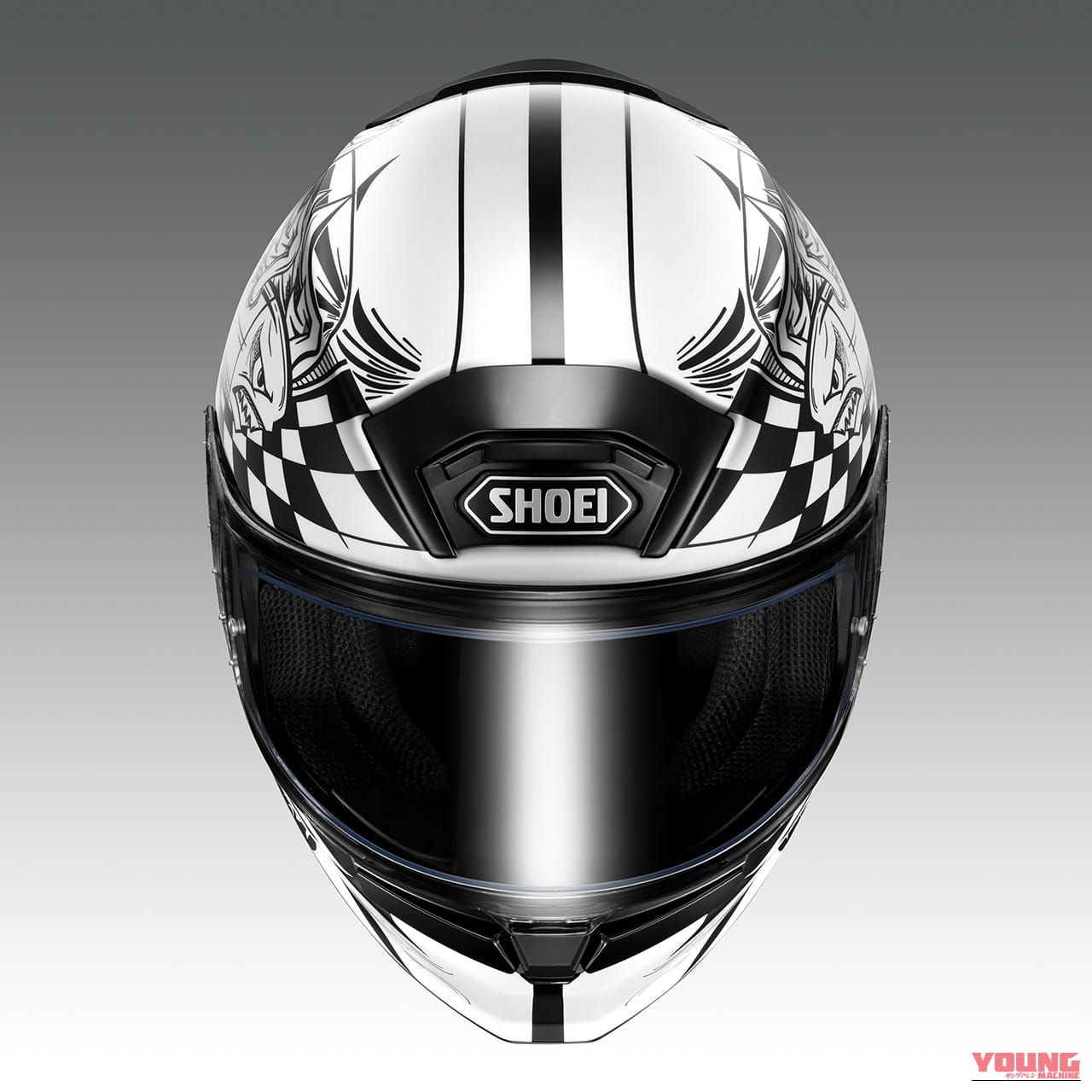 Z-9 KABOOM (BLACK/WHITE)|【SHOEI Z-9】アメコミ風のポップな爆発グラフィック!新作フルフェイス『Z-9 KABOOM(カブーン)』が11月発売