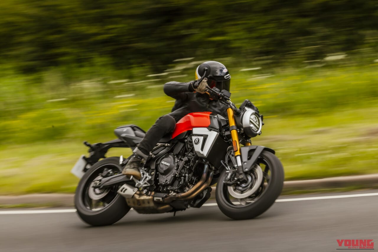 SUZUKI GSX-8T|隼オレンジに赤ベコ! 270度ツインの極上鼓動感はそのままにスズキのネオクラシックスポーツ「GSX-8T/GSX-8TT」に新色が追加【海外】