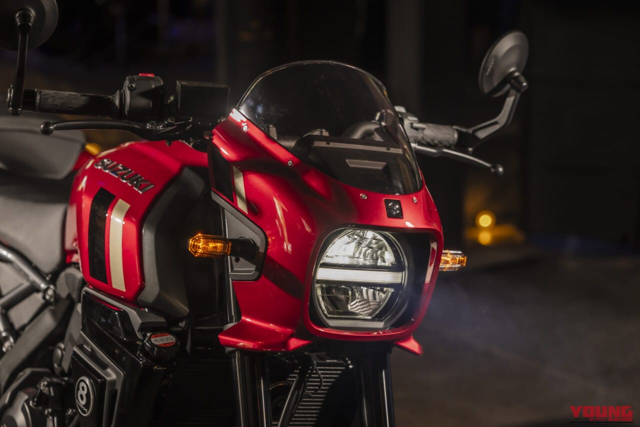 SUZUKI GSX-8TT｜隼オレンジに赤ベコ! 270度ツインの極上鼓動感はそのままにスズキのネオクラシックスポーツ「GSX-8T/GSX-8TT」に新色が追加【海外】