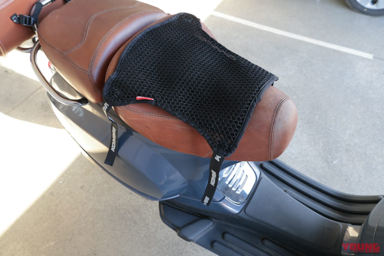 ｜「は？ コレなんでバカ売れしてんの…」“Amazonベストセラー1位”のバイク用品を自腹購入。実際に使ったら「ああコレは売れるわ…」と納得［コミネ・AK-109 メッシュシートカバー］