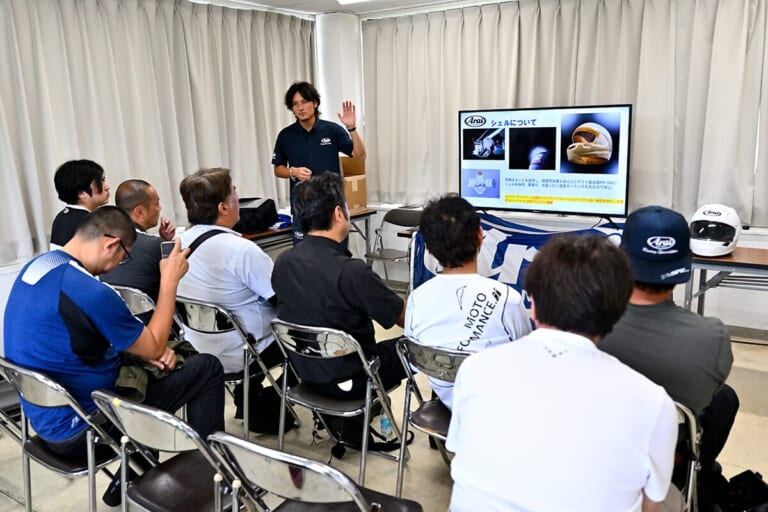 X-SNC｜【X-SNCニューモデル体験走行会】アライヘルメットがサーキット貸し切りで新作披露！