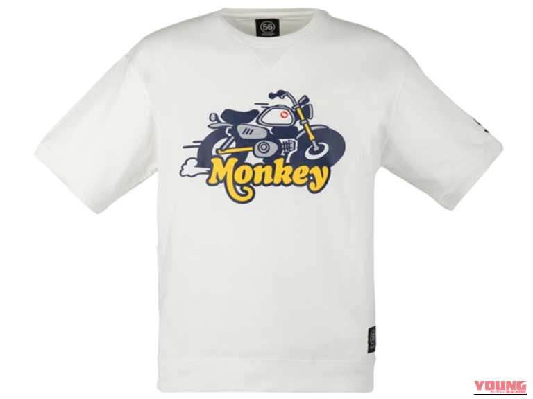 MonkeyビッグシルエットTシャツ｜「えっ…めっちゃいい」ホンダ公式アパレルの新作デザインが好評！ すでに品薄状態のアイテムも…。特に人気の7点をピックアップして紹介