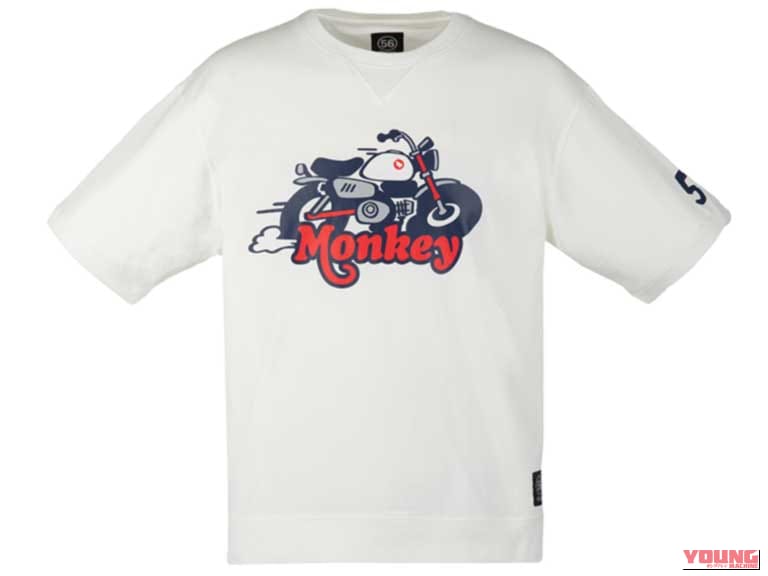 MonkeyビッグシルエットTシャツ｜「えっ…めっちゃいい」ホンダ公式アパレルの新作デザインが好評！ すでに品薄状態のアイテムも…。特に人気の7点をピックアップして紹介