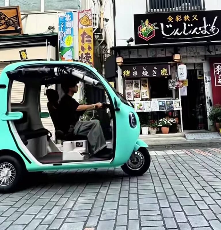 BUBBLE VIVEL TRIKE|普通免許で3人乗り! 秩父でレンタルが始まった電動トライク「ビベル」が超楽しそう【1日1万円~】