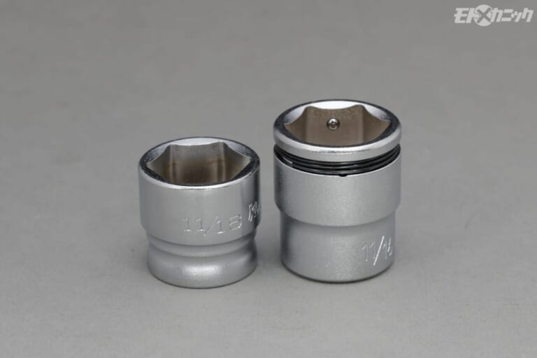 山下工業研究所｜RS3450A/9　3/8"SQナットグリップソケット レールセット(インチサイズ)｜【ハーレーDIYメンテユーザー必見】アメリカ市場からのリクエストに応えてインチサイズのZ-EALソケットがついに登場