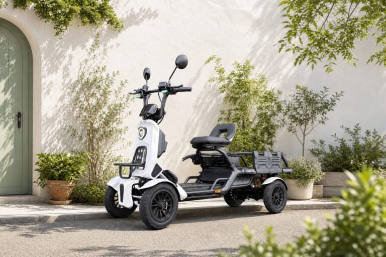 BLAZE E-CARGO|【増産決定】免許返納に悩む家族へ送る、免許不要の小さな軽トラ「ブレイズ イーカーゴ」が爆売れする裏事情:9月末納品分は残りわずか