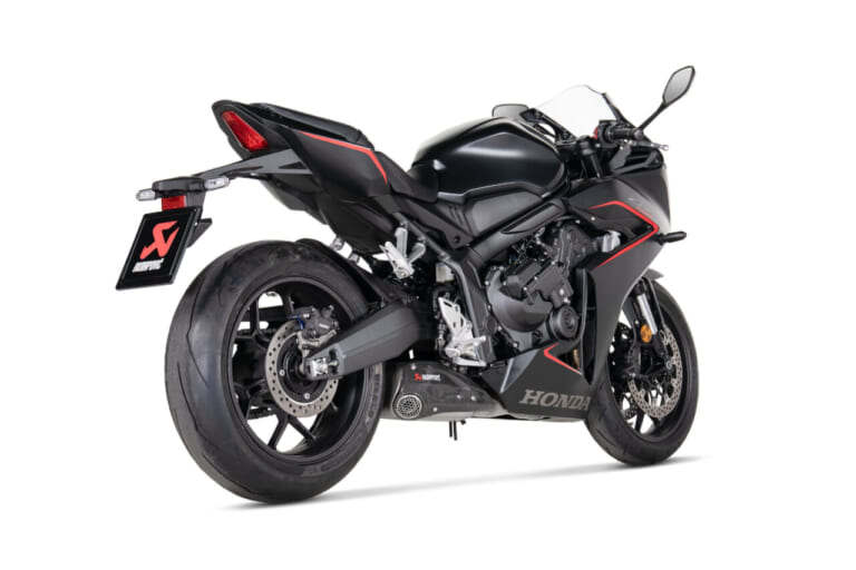 AKRAPOVIC（アクラポヴィッチ）「レーシングライン ステンレス JMCA CBR650R/CB650R STD/E-Clutch 24-26」｜E-Clutch車にも完全対応! 純正比4kg軽量化し、低速トルクも上乗せ。ホンダ新型CBR650R/CB650R用アクラポヴィッチ公道仕様マフラーが登場