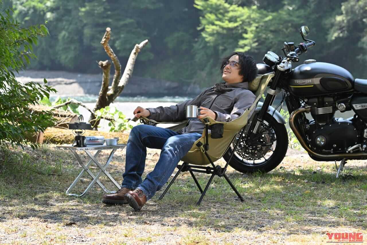 「バイクに積めない」を過去にする!デイトナから肘掛け&高さ調整枕つきの極上ハイバックチェア『WIDE/REST ハイバックチェア』が登場