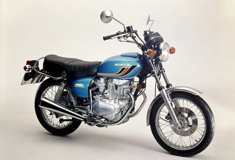 HONDA CB250T HAWK|胸に宿る“バブ”の咆哮。ホンダ「CB250T ホーク」を纏う、大人のための公認ヘビーウエイトTシャツが登場