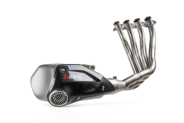 AKRAPOVIC（アクラポヴィッチ）「レーシングライン ステンレス JMCA CBR650R/CB650R STD/E-Clutch 24-26」｜E-Clutch車にも完全対応! 純正比4kg軽量化し、低速トルクも上乗せ。ホンダ新型CBR650R/CB650R用アクラポヴィッチ公道仕様マフラーが登場