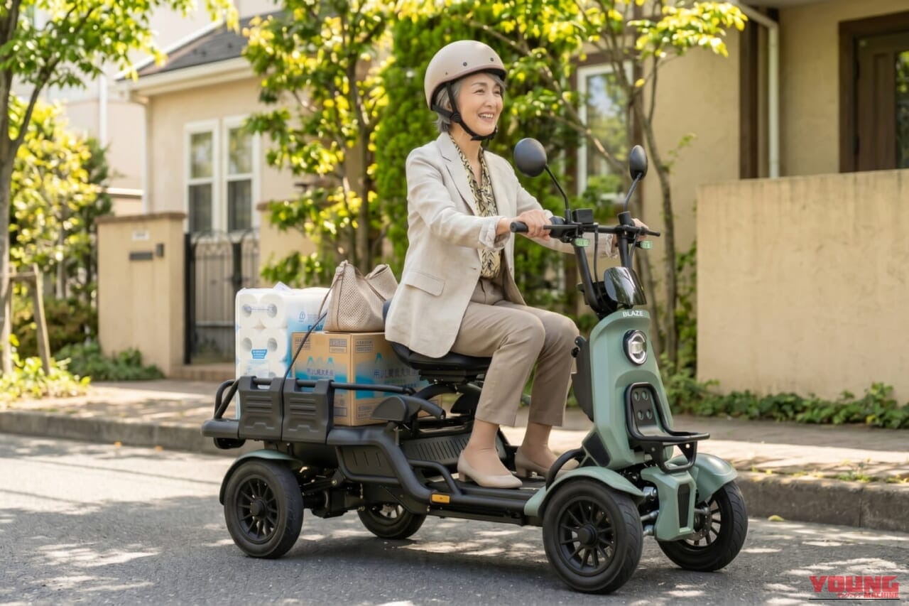 BLAZE E-CARGO｜【増産決定】免許返納に悩む家族へ送る、免許不要の小さな軽トラ「ブレイズ イーカーゴ」が爆売れする裏事情:9月末納品分は残りわずか