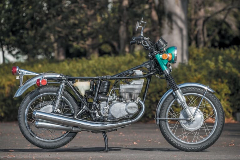 SUZUKI GT380｜「4輪フロンテの技術があったから」スズキGT380の2スト3気筒＆ロングホイールベースに隠された開発秘話【1971～1979】