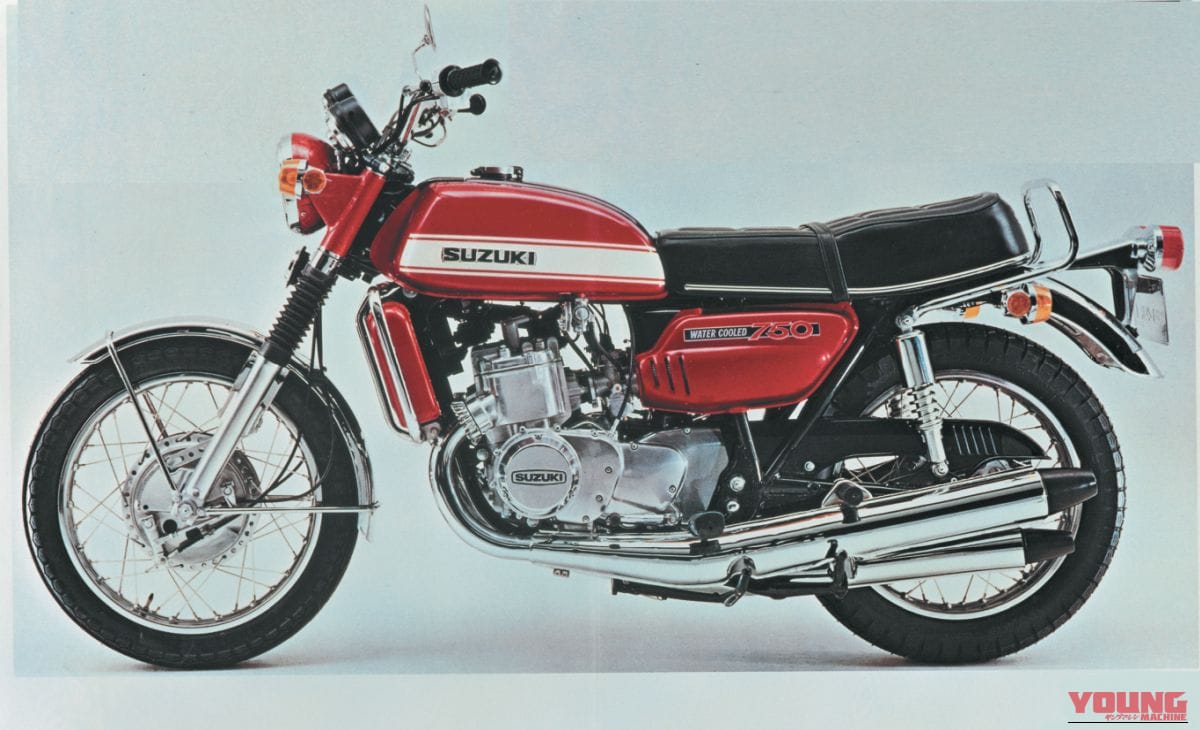 SUZUKI GT750｜【スズキのDNA】カタナやガンマは例外だった!? GT380からハヤブサへ受け継がれる「堅実かつ実直」なバイク造りの真実