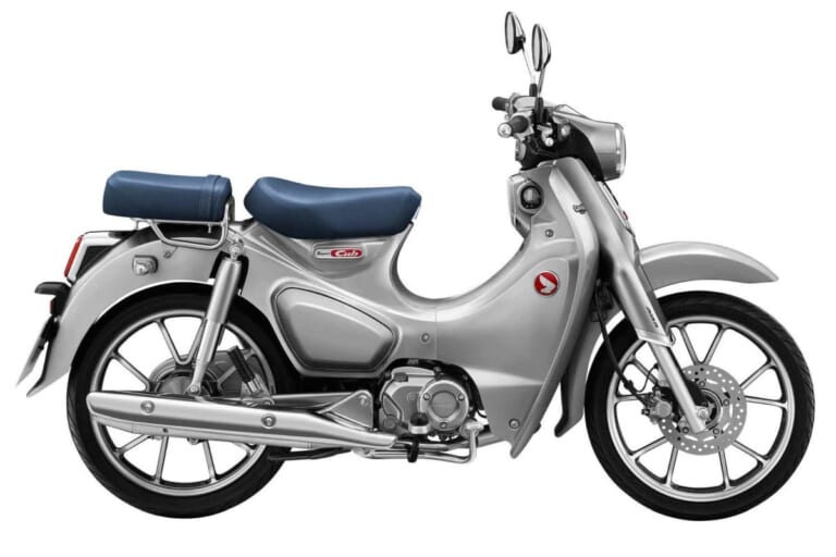 HONDA Super Cub C125 The Crafted CALM｜金属質な銀と深き海の青、S字ラインが描くタイムレスな造形美。シルバーとオーシャンブルーが融合したスーパーカブ「C125」特別仕様車がタイで登場【海外】