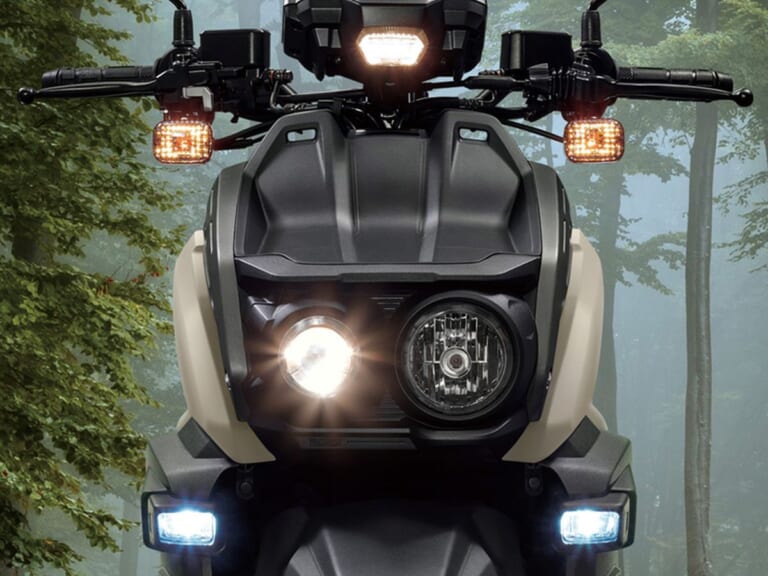 YAMAHA BW'S|タフなブロックタイヤ125ccに城跡グラフィックを融合。特別シールドとスエード調シートを備えた台湾ヤマハ「BW’S」特別限定車が登場【海外】