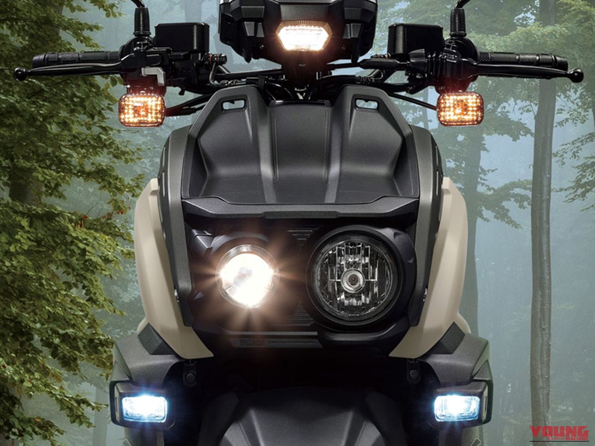 YAMAHA BW'S｜タフなブロックタイヤ125ccに城跡グラフィックを融合。特別シールドとスエード調シートを備えた台湾ヤマハ「BW’S」特別限定車が登場【海外】