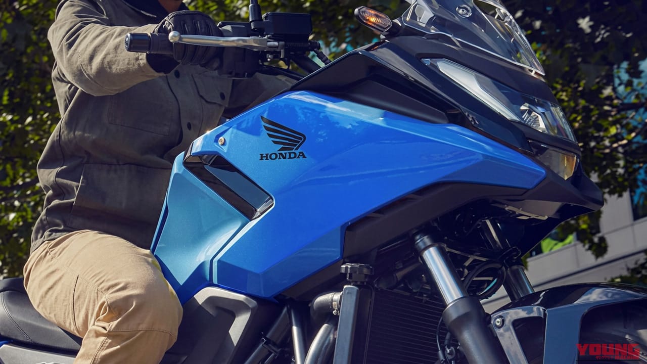 旅を彩る新色登場! ヘルメットが入る魔法の23Lスペースを備えたホンダ「NC750X」2027年モデルが欧州で先行発表