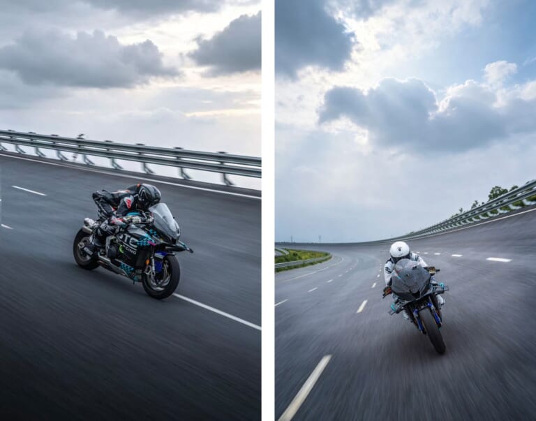 CFMOTO V4 SR-RR ｜日欧の牙城を崩す210馬力SS! MotoGP譲りの逆回転クランクを採用し、15000rpmまで咆哮するV4エンジンを積んだ中国製スーパーバイク「V4 SR-RR」を解説