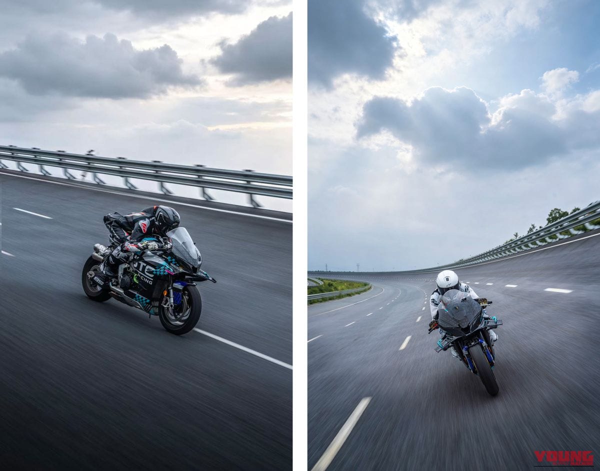 CFMOTO V4 SR-RR ｜日欧の牙城を崩す210馬力SS! MotoGP譲りの逆回転クランクを採用し、15000rpmまで咆哮するV4エンジンを積んだ中国製スーパーバイク「V4 SR-RR」を解説