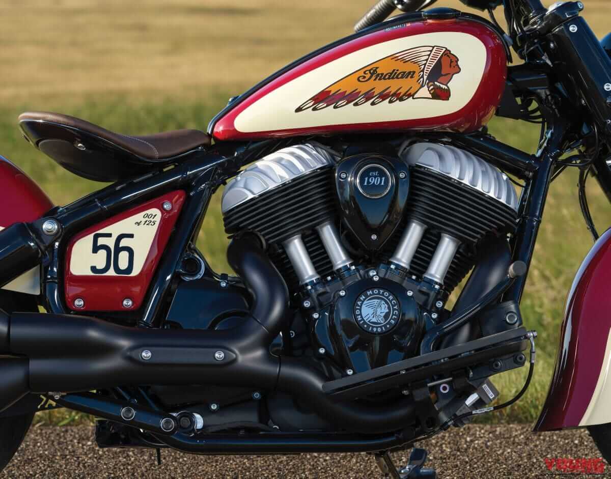 INDIAN MOTORCYCLE Chief Vintage Sturgis, SD Edition｜日本に僅か5台! 1890cc空冷サンダーストローク搭載のインディアン「チーフ・ヴィンテージ」に限定モデル・スタージス・SDエディションが登場