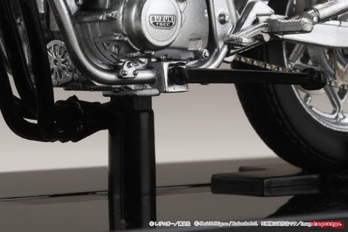 Hobby JAPAN SUZUKI GSX750S KATANA｜グンの永遠のライバル、あの世の秀吉に送られたスズキGSX750Sカタナが手のひらに! ホビージャパン1/24ダイキャストモデルが4290円で予約受付中【バリバリ伝説】
