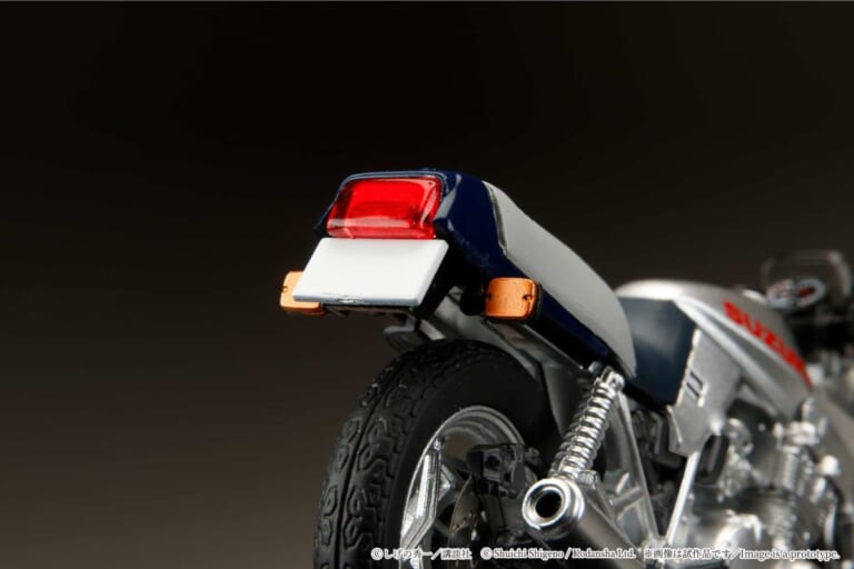 Hobby JAPAN SUZUKI GSX750S KATANA|グンの永遠のライバル、あの世の秀吉に送られたスズキGSX750Sカタナが手のひらに! ホビージャパン1/24ダイキャストモデルが4290円で予約受付中【バリバリ伝説】