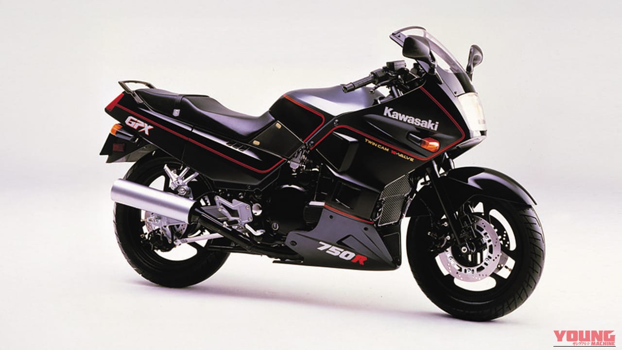 1986年モデルの、 カワサキGPX750R｜「ひと目でわかる個性的なデザイン」バイク好きじゃなくても思わず二度見！ “ニンジャ”の名を生んだ42年前の名車［カワサキ GPz900R］を紹介