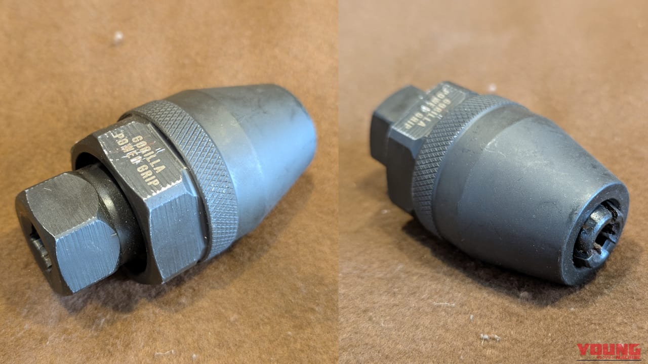 「これで抜けなきゃ諦めて」は本当か? 固着スタッドボルトを専用リムーバーとシリンダー加熱で抜くDIY技【ゴリラパワーグリップ】｜「これで抜けなきゃ諦めて」は本当か? 固着スタッドボルトを専用リムーバーとシリンダー加熱で抜くDIYチャレンジの結果【ゴリラパワーグリップ】