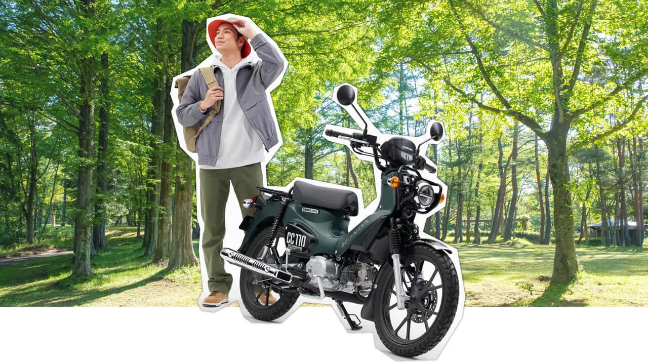HONDA クロスカブ110 |【通勤からキャンプまで】あなたに合うカブはどれ? スーパーカブ・クロスカブ・CT125の選び方。安心のABS&多機能メーターを徹底解剖